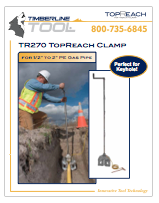 Hoja de especificaciones de Timberline Tool TR270