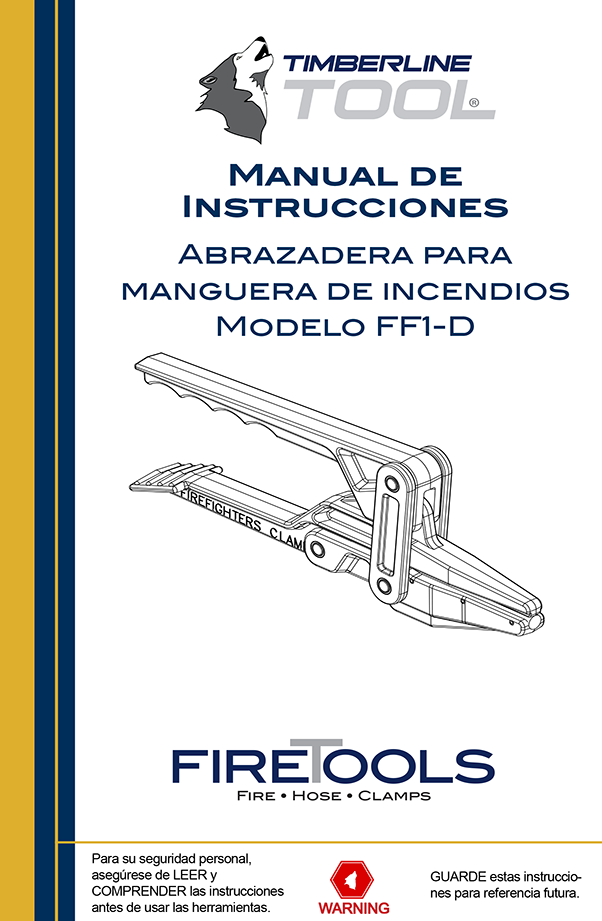 Manual de la herramienta Timberline FF1-D