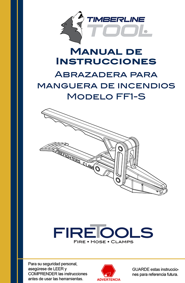 Manual de la herramienta Timberline FF1-S
