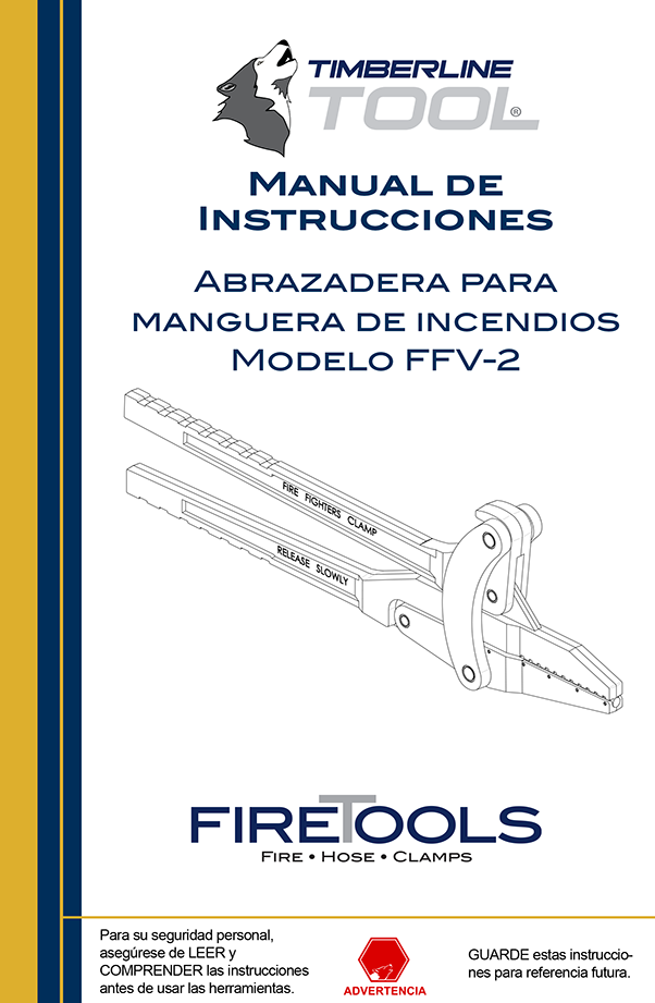 Manual de la herramienta Timberline FFV-2